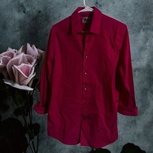 Express dress shirt long sleeve size M/M hot pink